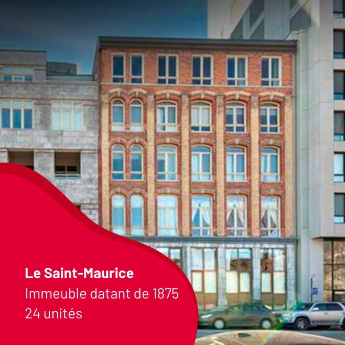 murbly_landing page_études de cas_saint-maurice_1 Bâtiment de 1875 dans lequel une infrastructure de recharge pour les véhicules électriques a été installée.